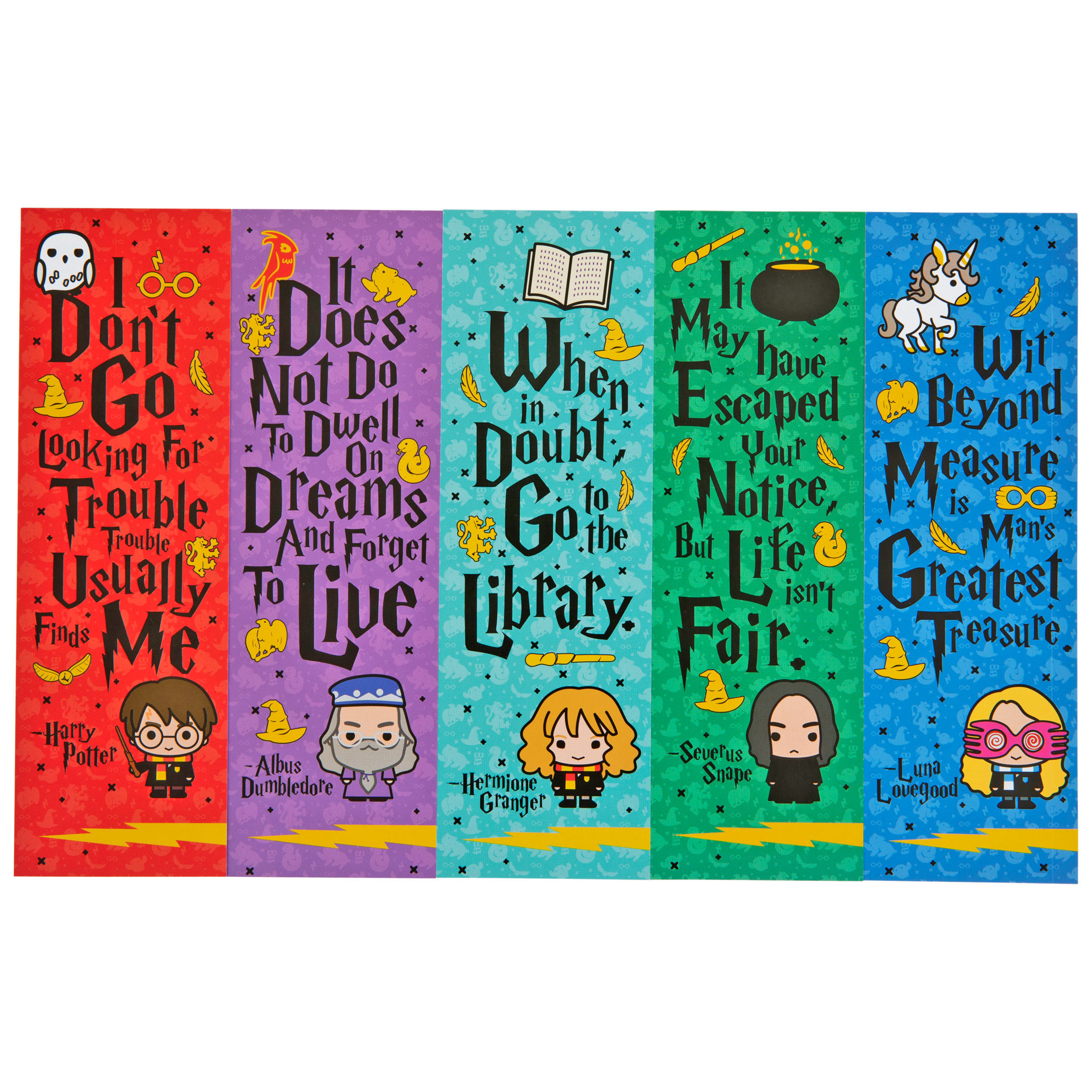 Harry Potter Chibi Character Bookmark 5-Pack